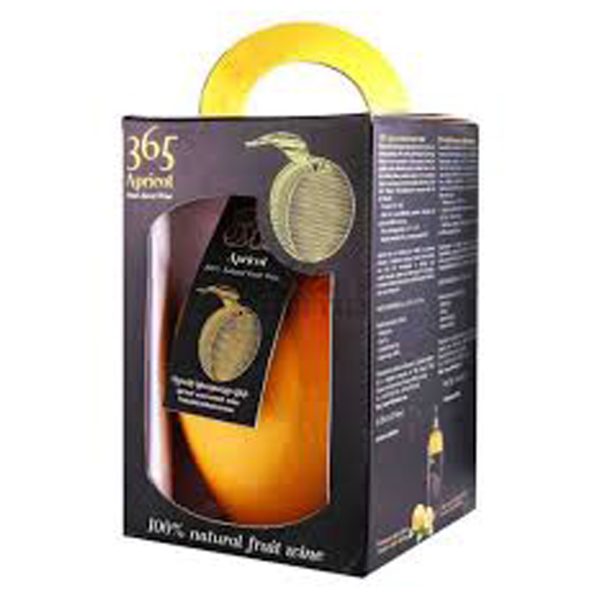 365 WINE APRICOT NATURAL FRUIT SOUVENIR ARMENIA 750ML