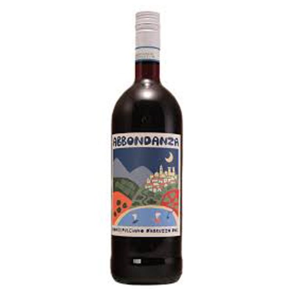 ABBONDANZA MONTEPULCIANO D ABRUZZO DOC RED WINE ITALY 2022 1LI